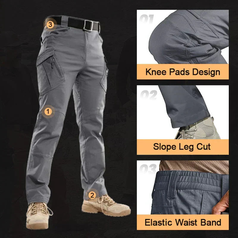2026 Best‑Seller Ripstop Tactical Combat Pants | Durable Multi‑Pocket Outdoor Utility Cargo Trousers