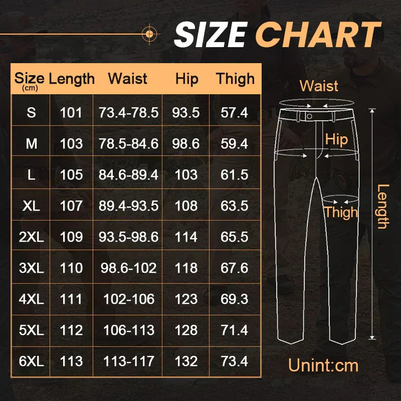 2026 Best‑Seller Ripstop Tactical Combat Pants | Durable Multi‑Pocket Outdoor Utility Cargo Trousers